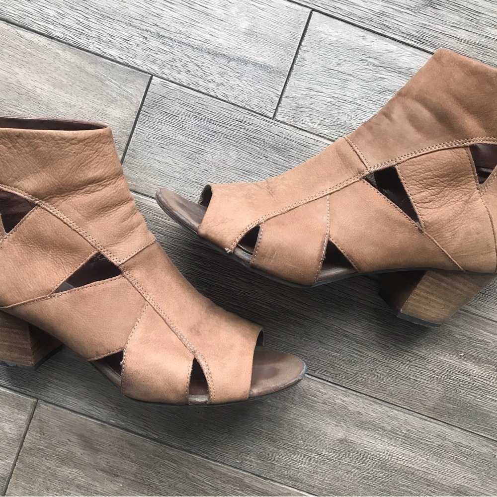 Genuine Leather Franco Sarto Booties